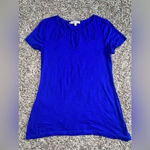 Jennifer Lopez blue top size medium